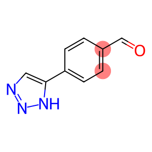 Benzaldehyde, 4-(1H-1,2,3-triazol-5-yl)-