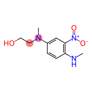 2-[N-methyl-4-(methylamino)-3-nitroanilino]ethanol