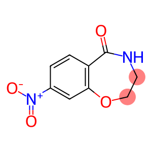 1,4-Benzoxazepin-5(2H)-one, 3,4-dihydro-8-nitro-