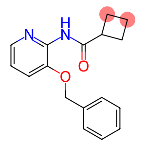 Cyclobutanecarboxamide, N-[3-(phenylmethoxy)-2-pyridinyl]-