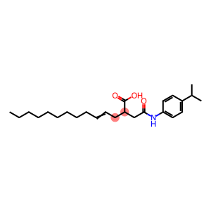 4-Tetradecenoic acid, 2-[2-[[4-(1-methylethyl)phenyl]amino]-2-oxoethyl]-