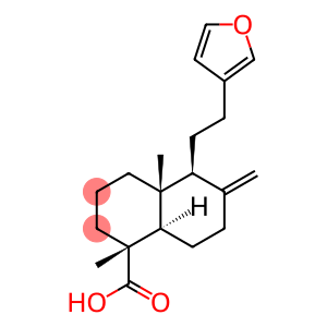 (4S,5β,9α,10α)-15,16-Epoxylabda-8(17),13(16),14-trien-19-oic acid