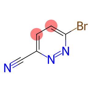 3-Pyridazinecarbonitrile, 6-bromo-