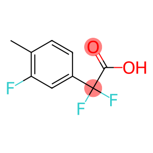 2,2-difluoro-2-(3-fluoro-4-methylphenyl)acetic acid