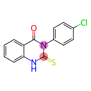3-(4-Chlorophenyl)-2-thioxo-2,3-dihydro-4(1H)-quinazolinone