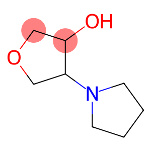 tetrahydro-4-(1-pyrrolidinyl)-3-Furanol