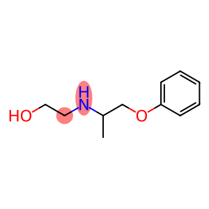 2-[(1-Phenoxypropan-2-yl)amino]ethan-1-ol