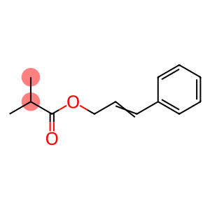 3-phenyl-2-propen-1-yl 2-methyl propanoate