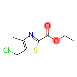2-Thiazolecarboxylic acid, 5-(chloromethyl)-4-methyl-, ethyl ester