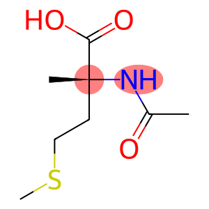 Isovaline,  N-acetyl-4-(methylthio)-  (9CI)