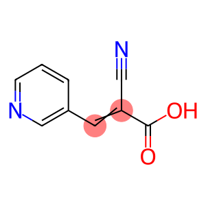 2-氰基-3-(3-吡啶基)丙烯酸