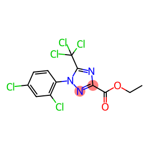 1-(2,4-Dichlorophenyl)-5-(trichloromethyl)-1H-1,2,4-triazole-3-carboxylic acid ethyl ester