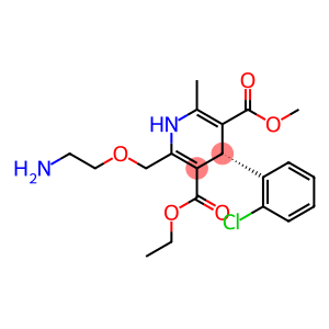 (4S)-2-[(2-Aminoethoxy)methyl]-4-(2-chlorophenyl)-1,4-dihydro-6-methyl-3,5-pyridinedicarboxylic acid 3-ethyl 5-methyl ester