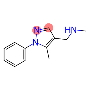 methyl[(5-methyl-1-phenyl-1H-pyrazol-4-yl)methyl]amine