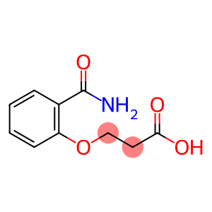 Propanoic acid, 3-[2-(aminocarbonyl)phenoxy]-