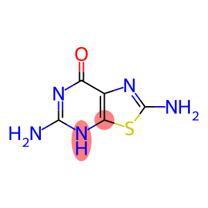 Thiazolo[5,4-d]pyrimidin-7(4H)-one, 2,5-diamino-