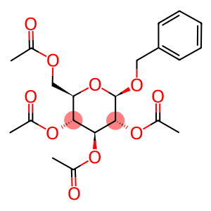 Phenylmethyl beta-D-glucopyranoside tetraacetate