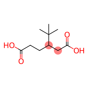(3R)-3-tert-butylhexanedioate