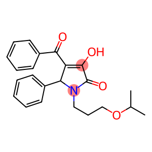 4-benzoyl-3-hydroxy-1-(3-isopropoxypropyl)-5-phenyl-1,5-dihydro-2H-pyrrol-2-one