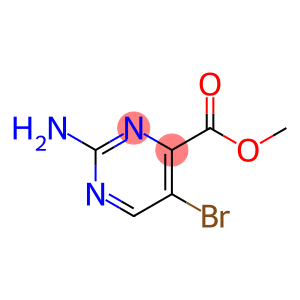 4-Pyrimidinecarboxylic acid, 2-amino-5-bromo-, methyl ester