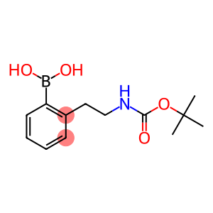 2-(2-(tert-butoxycarbonylamino)ethyl)phenylboronicacid