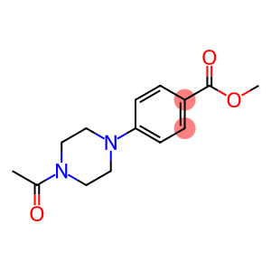 Benzoic acid, 4-(4-acetyl-1-piperazinyl)-, methyl ester
