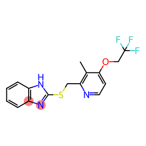 3-Methyl-4-[((2,2,2-trifluroethoxy-2-pyridinyl)methyl)thio]-1H-benzimidazole