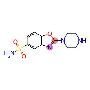 2-Piperazin-1-yl-1,3-benzoxazole-5-sulfonamide