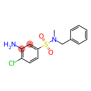 3-Amino-N-benzyl-4-chloro-N-methylbenzenesulfonamide