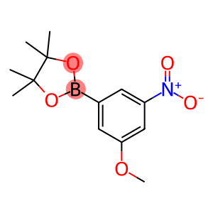 2-(3-甲氧基-5-硝基苯基)-4,4,5,5-四甲基-1,3,2-二氧硼杂环戊烷