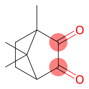 Bicyclo(2.2.1)heptane-2,3-dione, 1,7,7-trimethyl-
