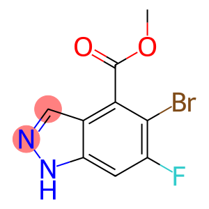 5-溴-6-氟-1H-吲唑-4-羧酸甲酯