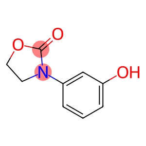 3-(3-羟苯基)-1,3-恶唑烷-2-酮