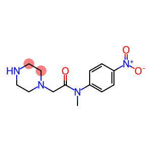 N-甲基-N-(4-硝基苯基)-2-(哌嗪-1-基)乙酰胺(尼达尼布杂质)