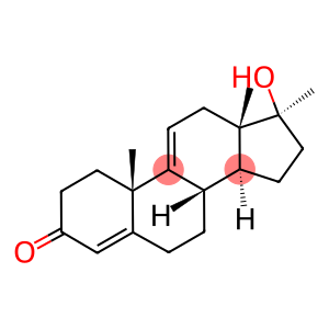 17Β-羟基-17-甲基雄甾-4,9(11)-二烯-3-酮
