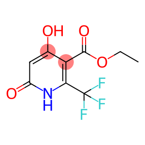 3-Pyridinecarboxylic acid, 1,6-dihydro-4-hydroxy-6-oxo-2-(trifluoromethyl)-, ethyl ester