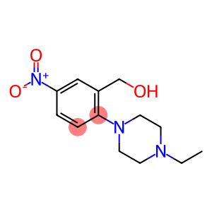Benzenemethanol, 2-(4-ethyl-1-piperazinyl)-5-nitro-