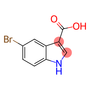 1H-Indole-3-carboxylic acid, 5-broMo-