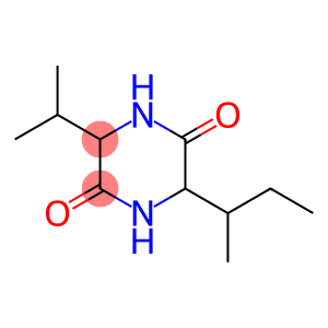 2,5-Piperazinedione, 3-(1-methylethyl)-6-(1-methylpropyl)-