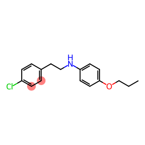 N-[2-(4-chlorophenyl)ethyl]-4-propoxyaniline