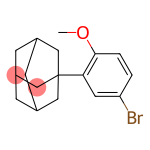 1-(5-溴-2-甲氧基苯基)金刚烷2-(1-金刚烷基)-4-间溴茴香醚