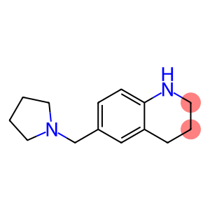 6-(pyrrolidin-1-ylmethyl)-1,2,3,4-tetrahydroquinoline