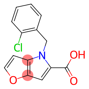 4-(2-chlorobenzyl)-4H-furo[3,2-b]pyrrole-5-carboxylic acid