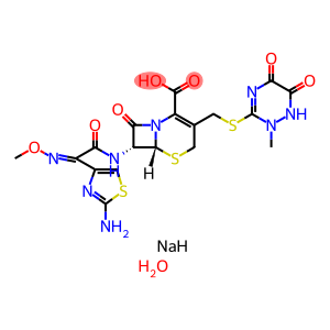 (6R,7R)-7-[[(2Z)-2-(2-AMino-4-thiazolyl)-2-(MethoxyiMino)acetyl]aMino]-8-oxo-3-[[(1,2,5,6-tetrahydro-2-Methyl-5,6-dioxo-1,2,4-triazin-3-yl)thio]Methyl]-5-thia-1-azabicyclo[4.2.0]oct-2-ene-2-carboxylic Acid SodiuM Salt Hydrate
