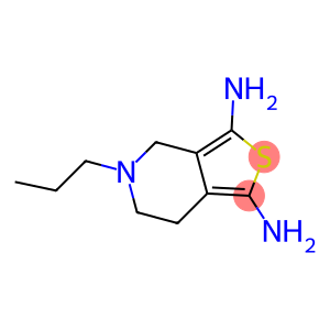 2,6-Benzothiazolediamine, 4,5,6,7-tetrahydro-N6-propyl-, (S)-