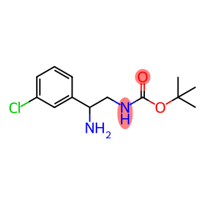 Tert-butyl (2-amino-2-(3-chlorophenyl)ethyl)carbamate