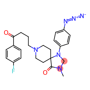 4-azido-N-methylspiperone