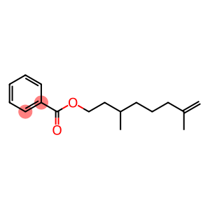 (-)-Benzoic acid 3,7-dimethyl-7-octenyl ester