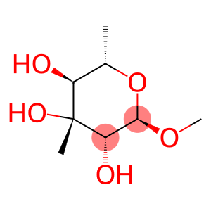 methyl 6-deoxy-3-methylmannopyranoside