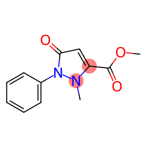 1H-Pyrazole-3-carboxylic acid, 2,5-dihydro-2-methyl-5-oxo-1-phenyl-, methyl ester